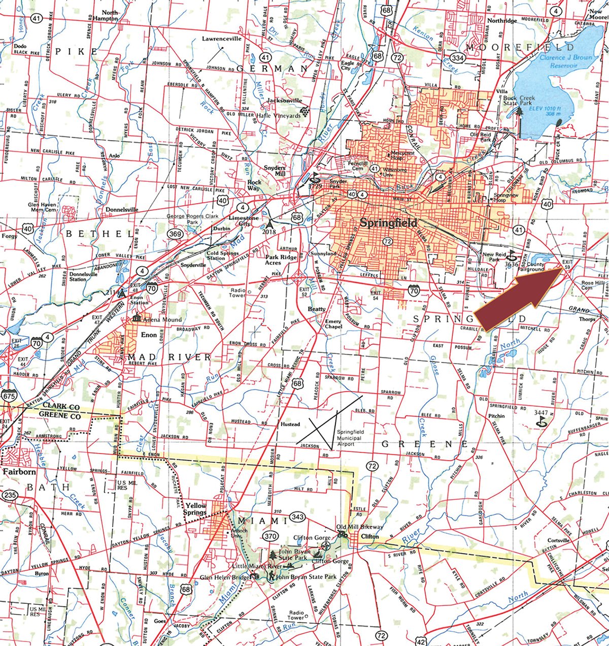 Area map - Trupointe Fertilizer Equipment Surplus Auction