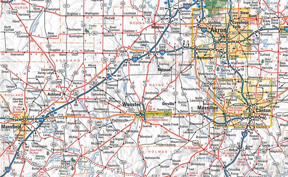 Area map - Ohio Farm Equipment Auction - Ream Trust