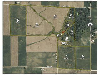 Property photo 54 - Land Auction 458+/- acres in 11 Tracts - Farmland, Woods