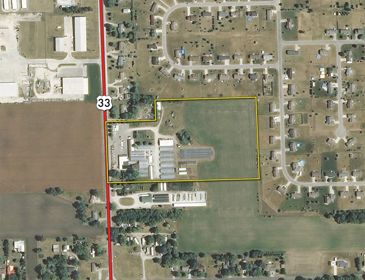 Tract map - 14 Acres+/- Real Estate & Complete Inventory Liquidation, 2 Dates, October 23 & 26
