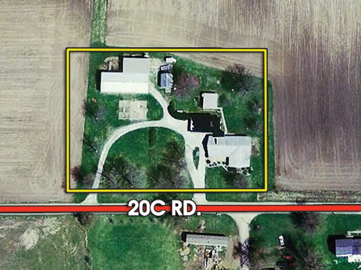 Area map - Real Estate Auction, Spacious 2,124+/- Sq. Ft. Ranch Home on 1.5+/- Acre Lot