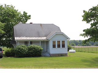 74 Acres with 2 homes and buildings.  Gently rolling land with 52+/- tillable acres and 18+/- wooded acres. - 74 Acres with 2 Homes & Buildings