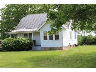 74 Acres with 2 homes and buildings.  Gently rolling land with 52+/- tillable acres and 18+/- wooded acres. - 74 Acres with 2 Homes & Buildings