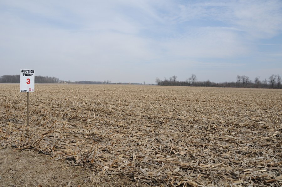 MAJOR LAND AUCTION, 833+/- Acres offered in 15 tracts, 811+/- Tillable Acres