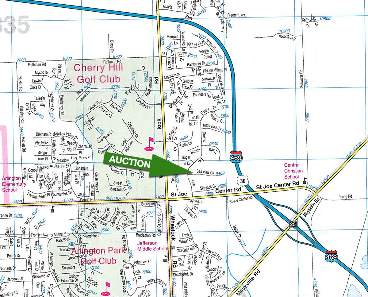 Area map - LEVITT PERSONAL PROPERTY& REAL ESTATE AUCTION