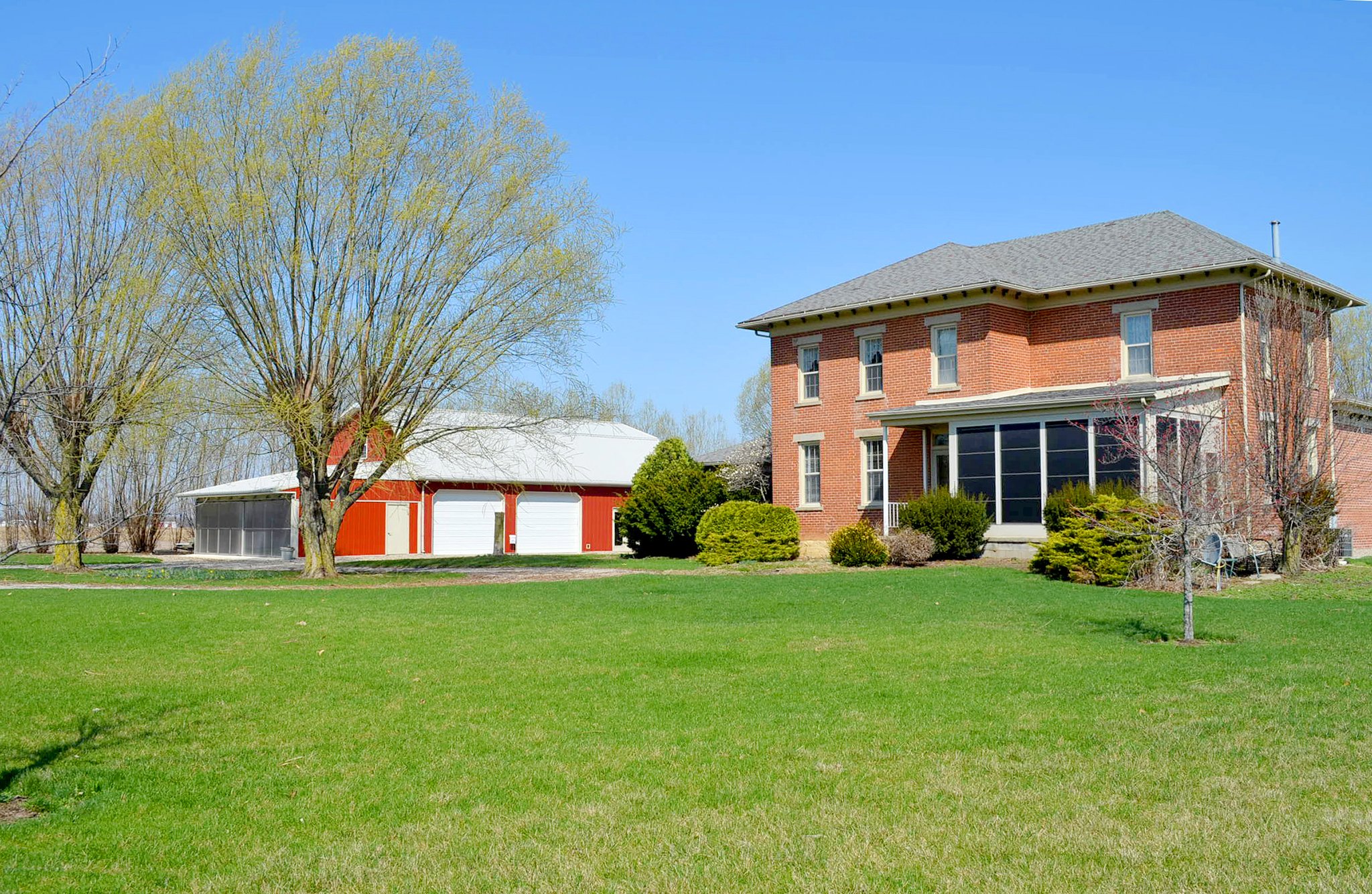 Property photo 1 - REAL ESTATE AUCTION! Grand Historic All Brick Home on 2.45 Acres!