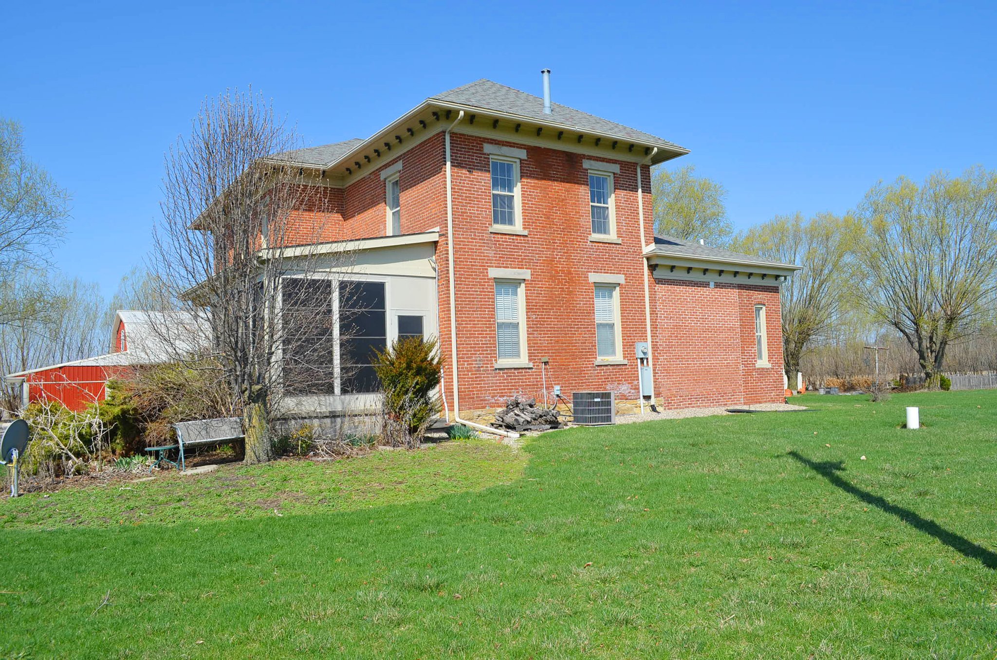 Property photo 2 - REAL ESTATE AUCTION! Grand Historic All Brick Home on 2.45 Acres!