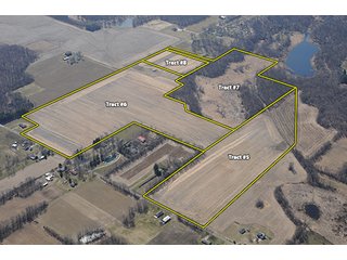 Tracts 5-8 - INDIANA FARMLAND AUCTION, 525+/- Acres in 8 Tracts