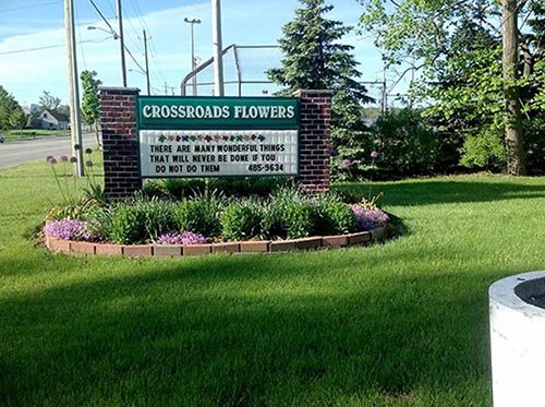 Property photo 1 - REAL ESTATE AUCTION, Crossroads Flowers
