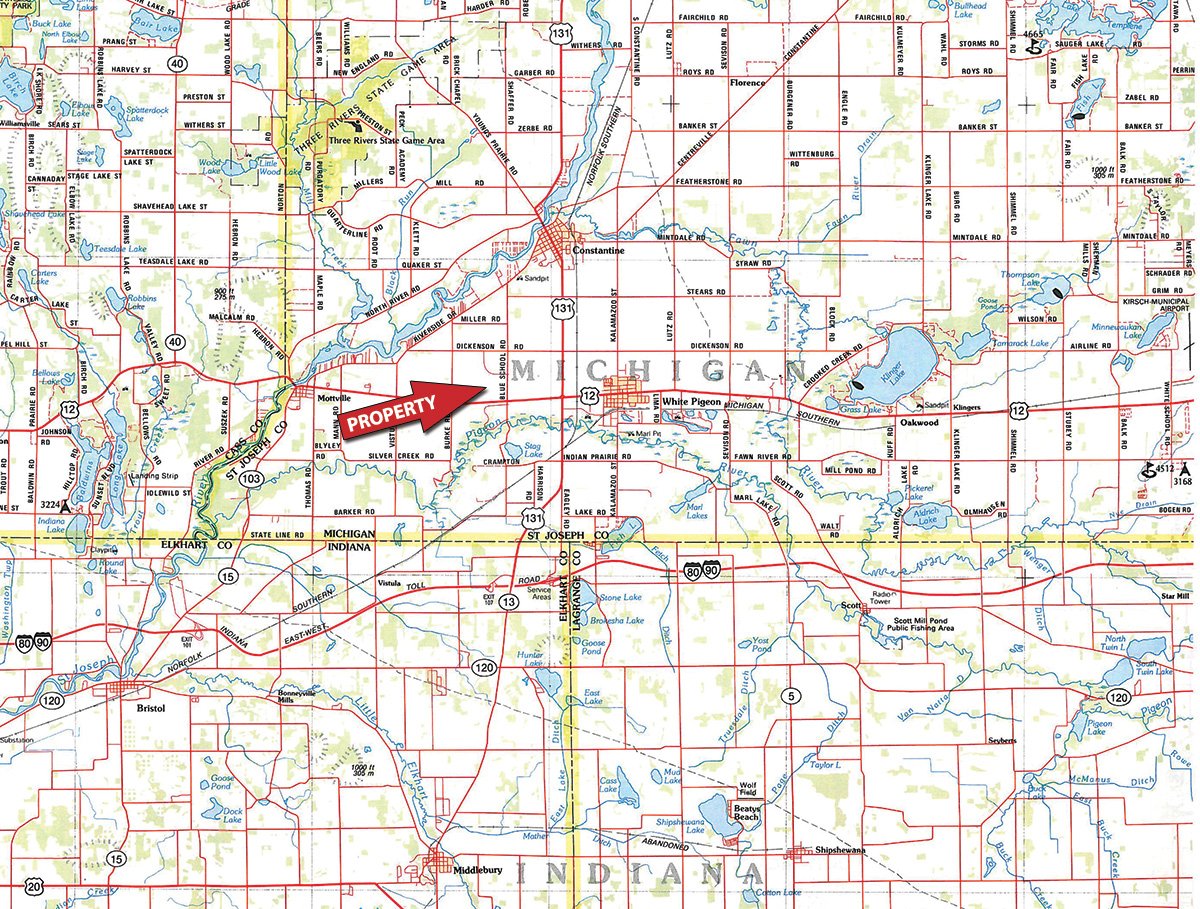 Area map - EQUIPMENT AUCTION, MILLIMAN TRUST