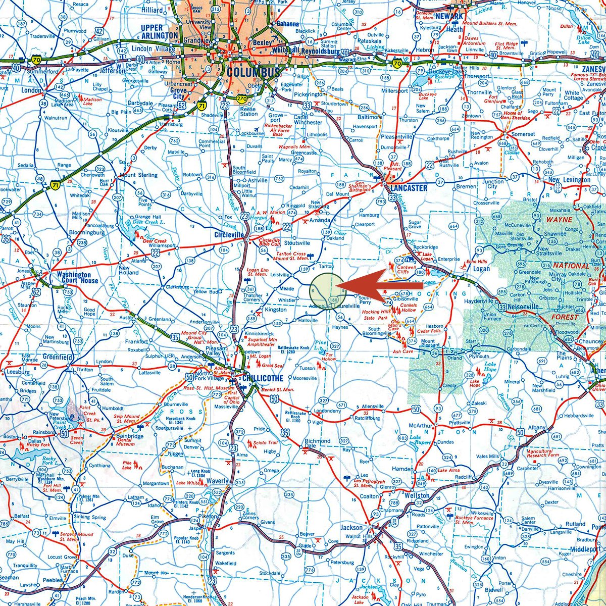 Area map - SURPLUS FARM EQUIPMENT AUCTION