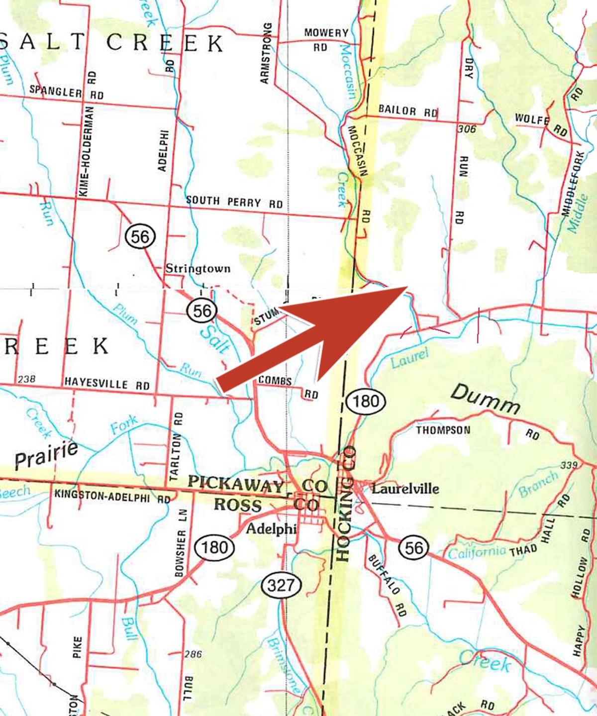 Area map - SURPLUS FARM EQUIPMENT AUCTION
