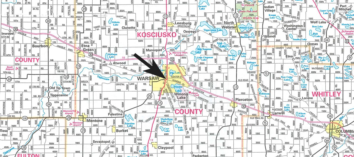 Area map - REAL ESTATE AUCTION SEALED BID OF PRIME COMMERCIAL/OFFICE PROPERTY