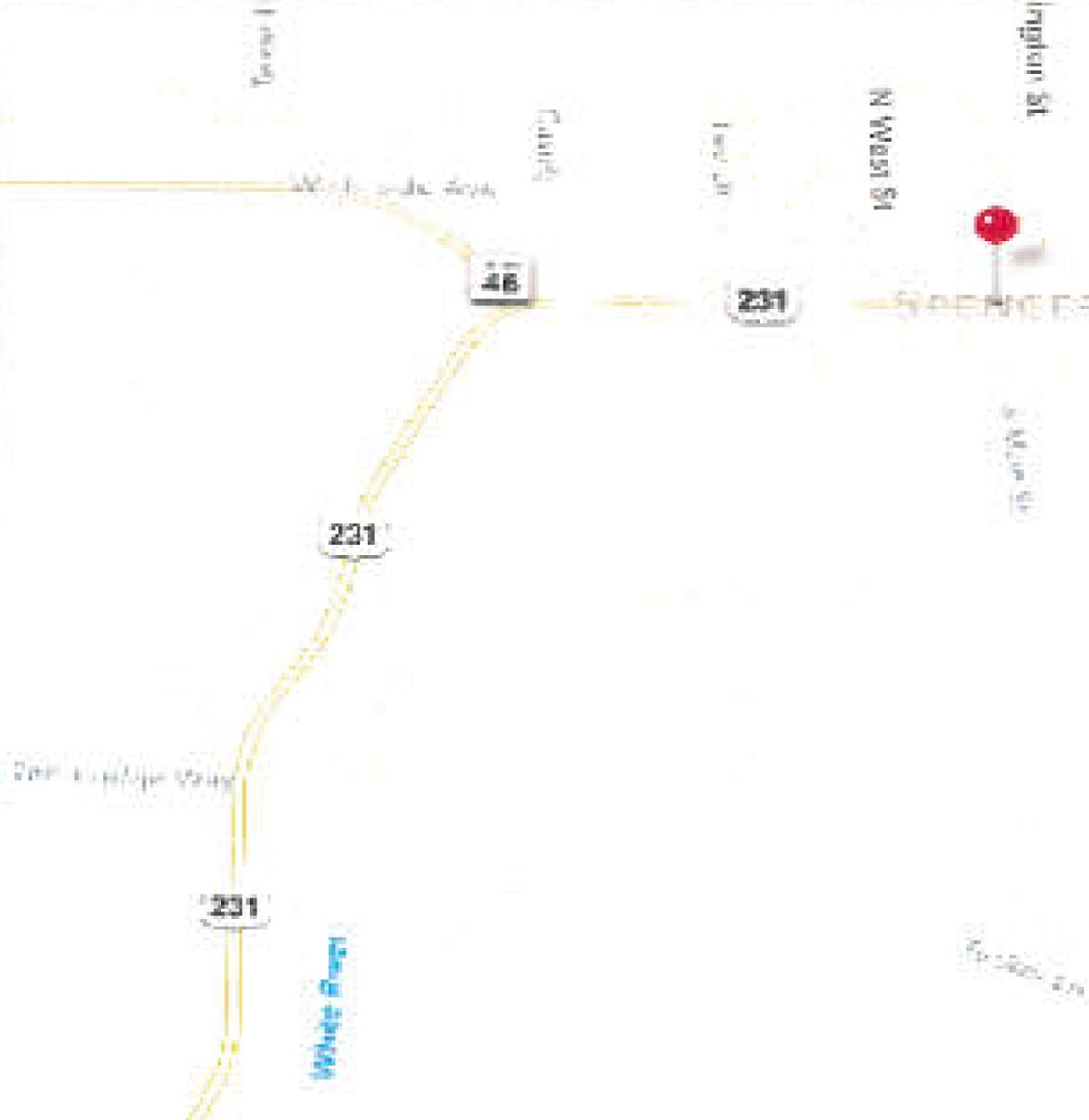 Area map - Real Estate Auction - 23 Lots in Thornridge Subdivision in Owen County