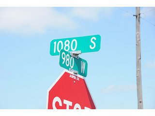 ROAD SIGN - REAL ESTATE AUCTION - 379+/- ACRES OFFERED IN 6 TRACTS IN JASPER COUNTY