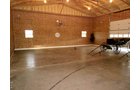 inside buggy shed, indoor basketball court - REAL ESTATE AUCTION-25 ACRES OFFERED IN 2 TRACTS IN NE ALLEN COUNTY