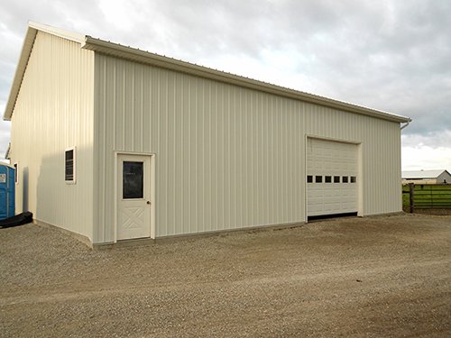 buggy shed, north end - REAL ESTATE AUCTION-25 ACRES OFFERED IN 2 TRACTS IN NE ALLEN COUNTY