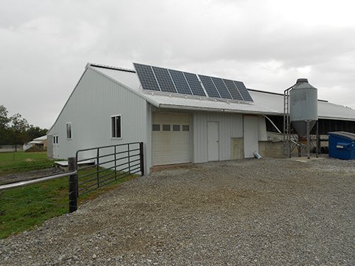 Veal Barn - REAL ESTATE AUCTION-25 ACRES OFFERED IN 2 TRACTS IN NE ALLEN COUNTY