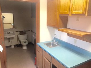 <b>Here is an opportunity to start a new business at a great location without all the costs of owning an individual property.</b><br><br>Built in 1992, this is a unit that is the second in from an end unit in a condo office/business complex.  This unit was leased to a title company.<br><br>Includes a reception and work area, 8' x 12' conference room, 12' x 16' office, break room, rest room and utility room.  1020 Sq. ft. on main floor and 256 sq. ft. on second floor which is finished with bathroom and storage.  Slab foundation with wood and brick exterior.<br><br>Kendallville City Utilities, with central heat and air conditioning.<br><br>$167.00 per month takes care of outside maintenance, grass mowing, snow removal, etc. - Condo Office/Business Complex