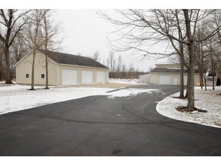 Copperstone Farms is a beautiful facility for horse-lovers, investors, and homeowners.  The grounds are impeccably groomed, the buildings are well-maintained, and the custom designed home is stunning in detail and layout.  The 5090 SF home has 10 rooms including 3 bedrooms, 2 full baths and 2 half baths, a large front porch an enormous great room with hardwood floors, gas fireplace and built-in entertainment center.  The master bedroom suite features a 21x23 bath with his and hers sinks, dressing areas, walk-in closets, large shower and jetted tub.  A private den opens off of the master bedroom and great room with a wall of built-in cabinets for work and storage.  The gourmet kitchen has an abundance of beautiful cabinets, custom features, cook tops, counter tops, breakfast bar and more.  The 4-car garage has custom flooring with ample closet and cabinet storage.  A 12 KW back-up generator provides power in the event of a power outage.

The 158 acres has about 100 acres tillable with about 70 acres that are well-tiled on 50' centers.  Yields a very productive Weighted Average Production Index of 148.  The acreage include about 10 wooded acres and a beautiful 6+/- acre pond to the rear of the home.  

A long private driveway leads to over 18 acres of groomed lawn, woods, pond, barns, and home.  Paver walkways bring you to the expansive front porch that features tiled floors and plenty of room for swings and outdoor furniture.   - SOLD 82.53+/- Acres  (Beautiful Facility for Horse-lovers, Investors and Homeowners)