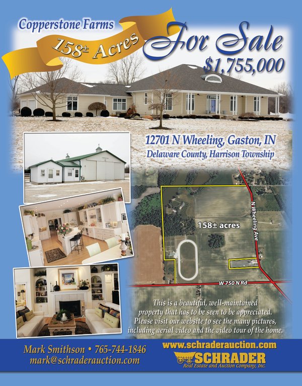 Listing brochure cover - SOLD 82.53+/- Acres  (Beautiful Facility for Horse-lovers, Investors and Homeowners)