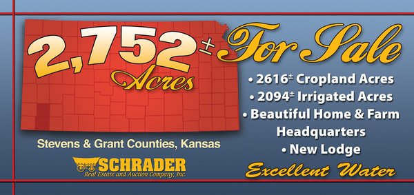 Listing brochure cover - 2752 Acres
