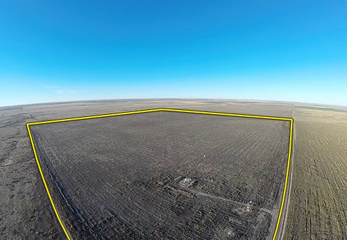 TRACT 4 - REAL ESTATE & MINERAL AUCTION - 640+/- ACRES & PRODUCING MINERALS OFFERED IN 8 TRACTS IN MORTON COUNTY, KANSAS