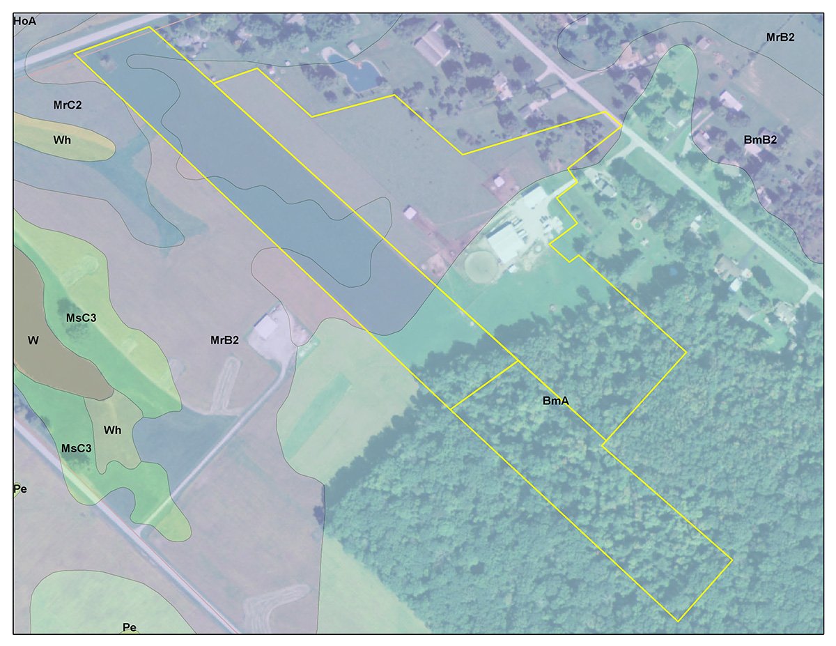 Soil map - REAL ESTATE & FARM EQUIPMENT AUCTION IN ALLEN COUNTY, INDIANA