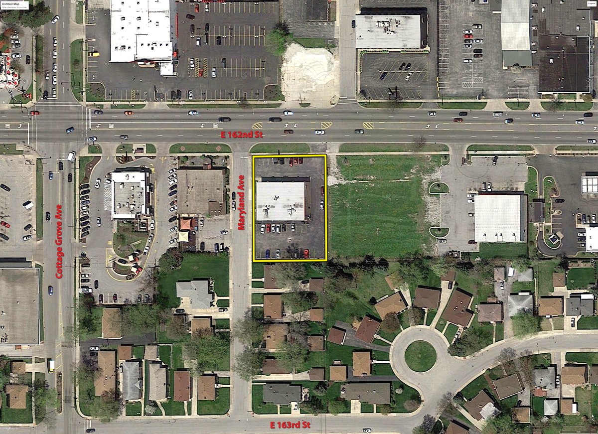 Tract map - AUCTION CANCELLED - SOLD PRIOR TO AUCTION - ABSOLUTE REAL ESTATE AUCTION. COMMERCIAL PROPERTY RETAIL/OFFICE SPACE. COOK COUNTY, IL