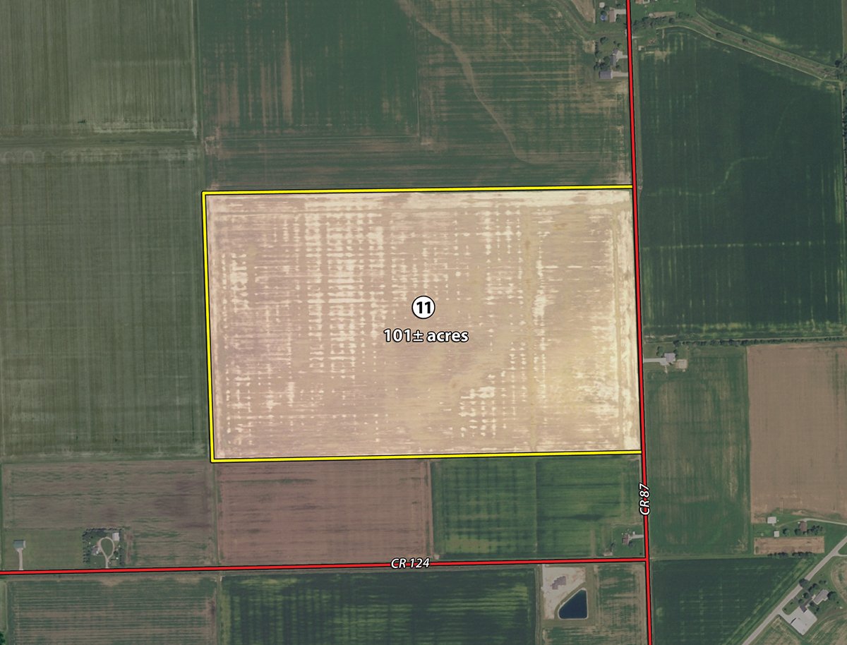 Tract 11 - Paulding County - *** Accepted Offer. Auction Cancelled *** - COMPLETE DAIRY DISPERSAL AUCTION - 934+/- ACRES IN 11 TRACTS IN PAULDING & VAN WERT COUNTIES, OHIO