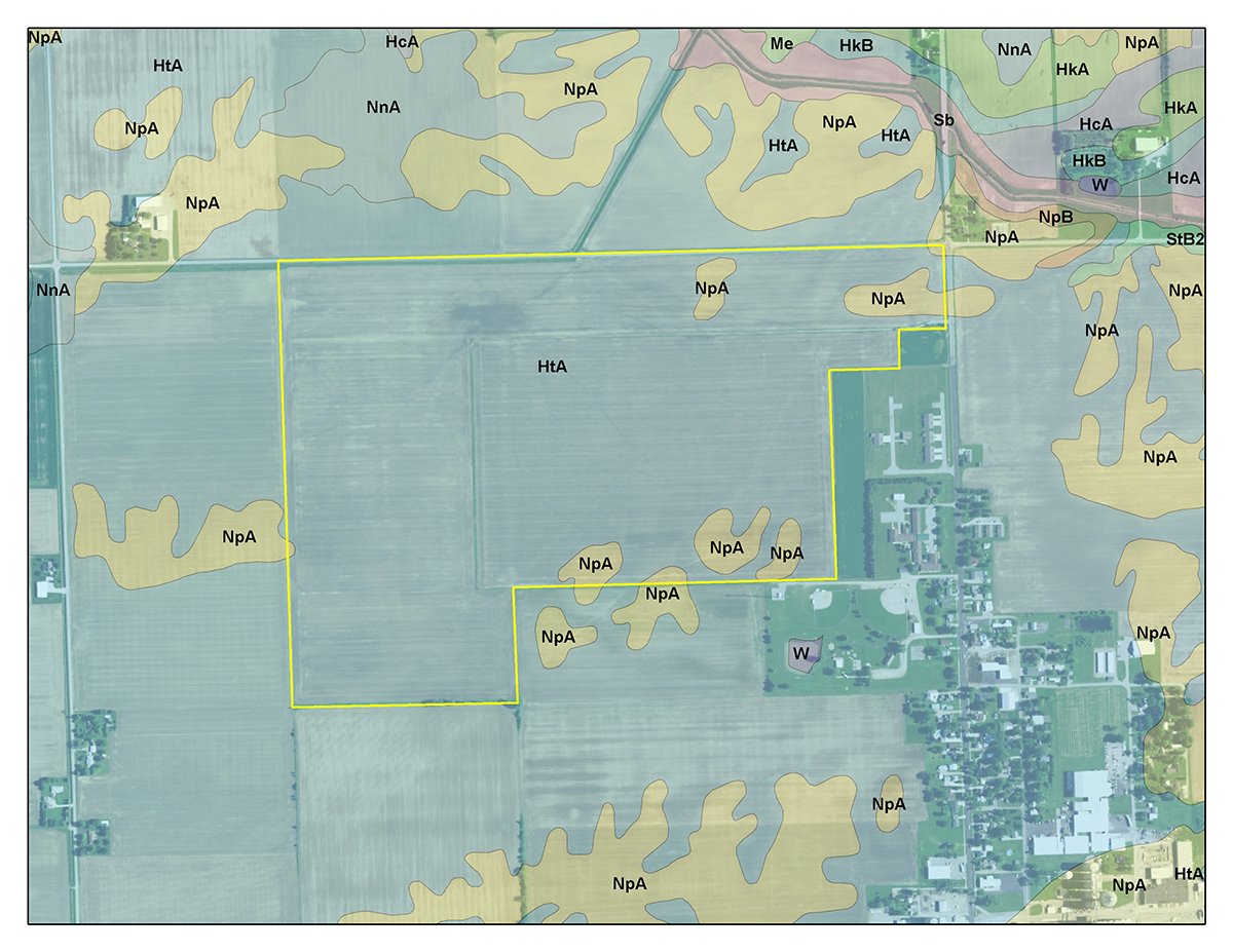 Tract 5 - Paulding County - *** Accepted Offer. Auction Cancelled *** - COMPLETE DAIRY DISPERSAL AUCTION - 934+/- ACRES IN 11 TRACTS IN PAULDING & VAN WERT COUNTIES, OHIO