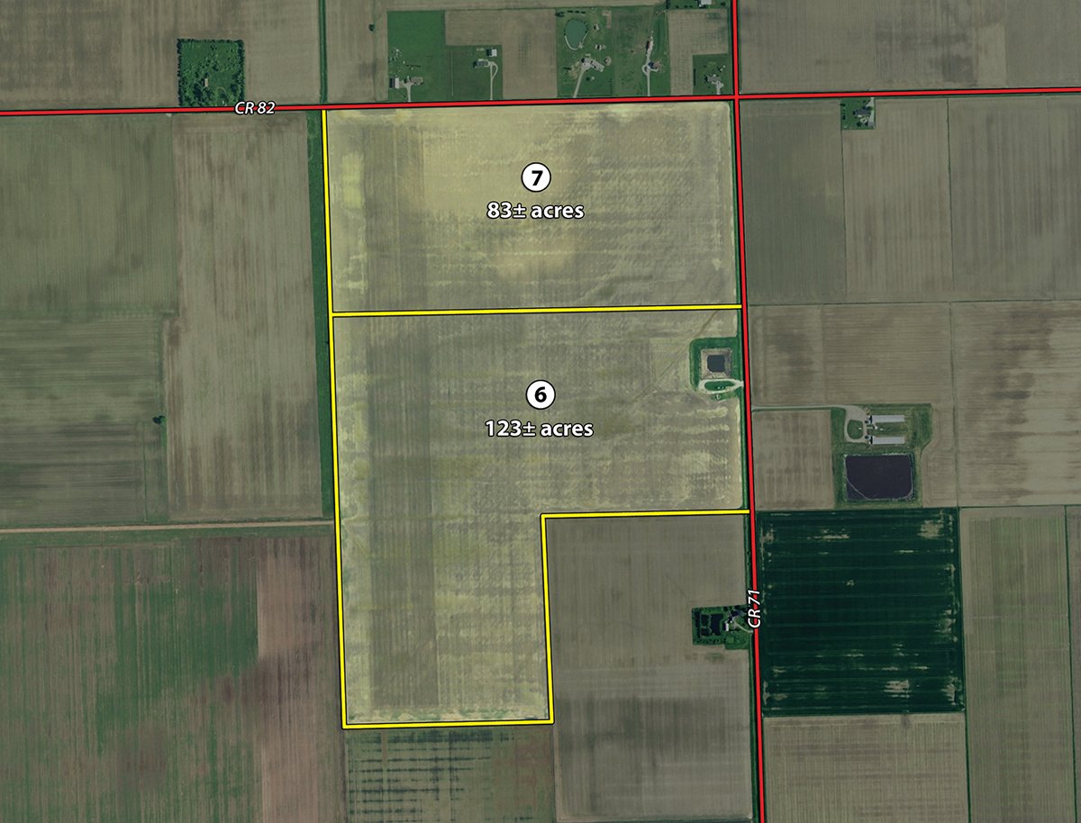 Tracts 6 & 7 - Paulding County - *** Accepted Offer. Auction Cancelled *** - COMPLETE DAIRY DISPERSAL AUCTION - 934+/- ACRES IN 11 TRACTS IN PAULDING & VAN WERT COUNTIES, OHIO