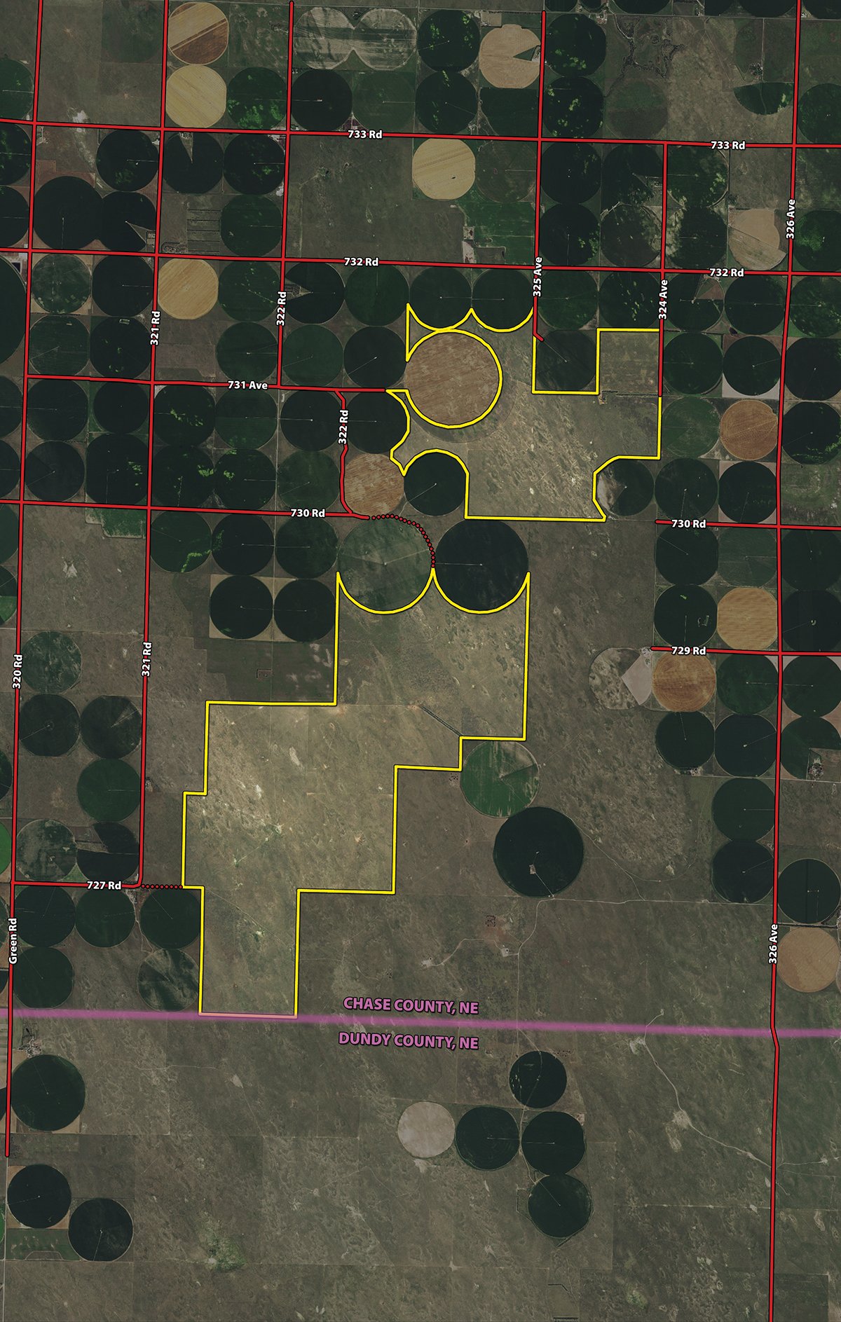 Chase County - AUCTION CANCELLED - GRASSLAND AUCTION - 4,217+/- ACRES OFFERED IN 2 TRACTS IN CHASE COUNTY, NE