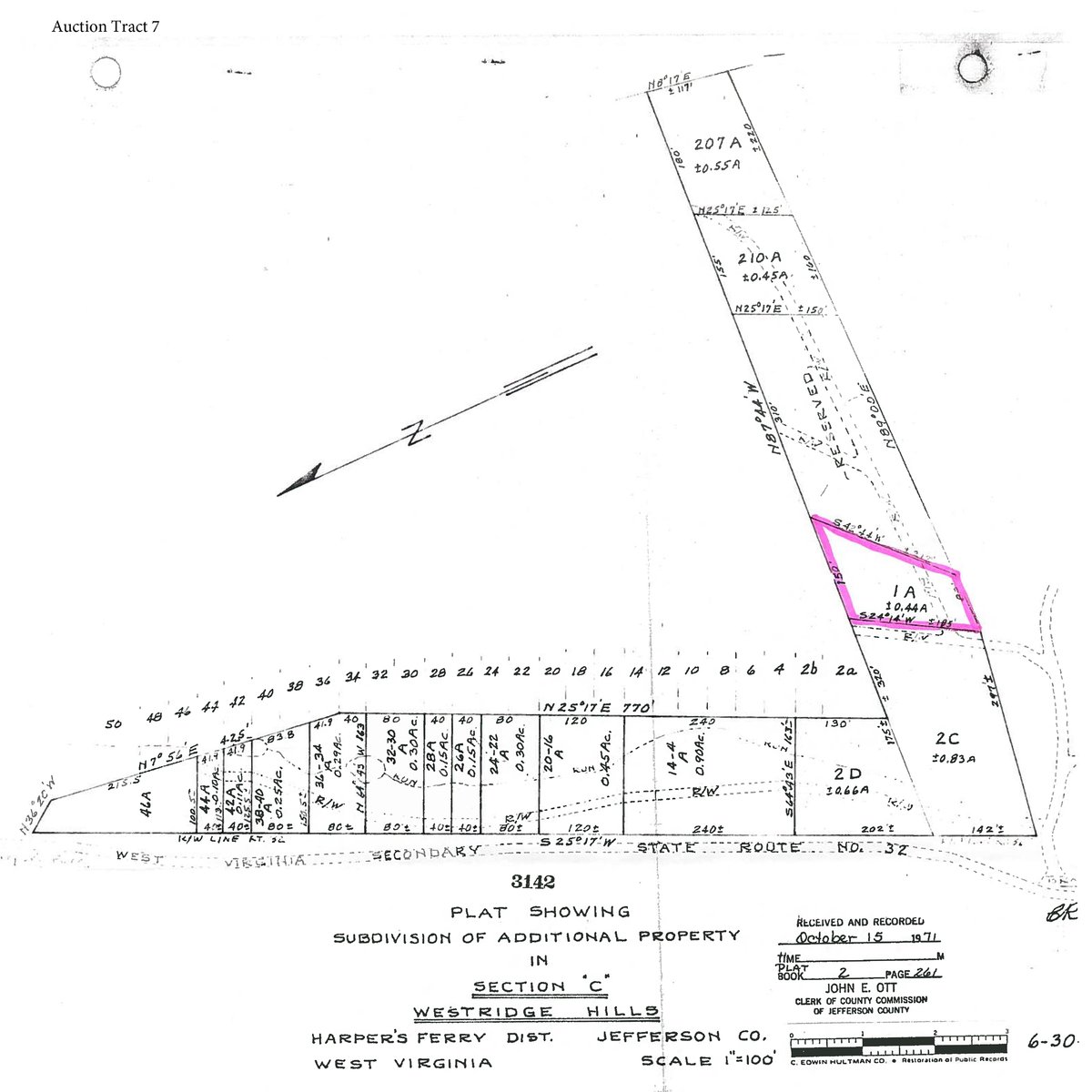 TRACT 7 - ABSOLUTE REAL ESTATE AUCTION - 222.5+/- ACRES OFFERED IN 7 TRACTS IN FREDERICK CO., MD, LOUDOUN CO., VA & JEFFERSON CO., WV