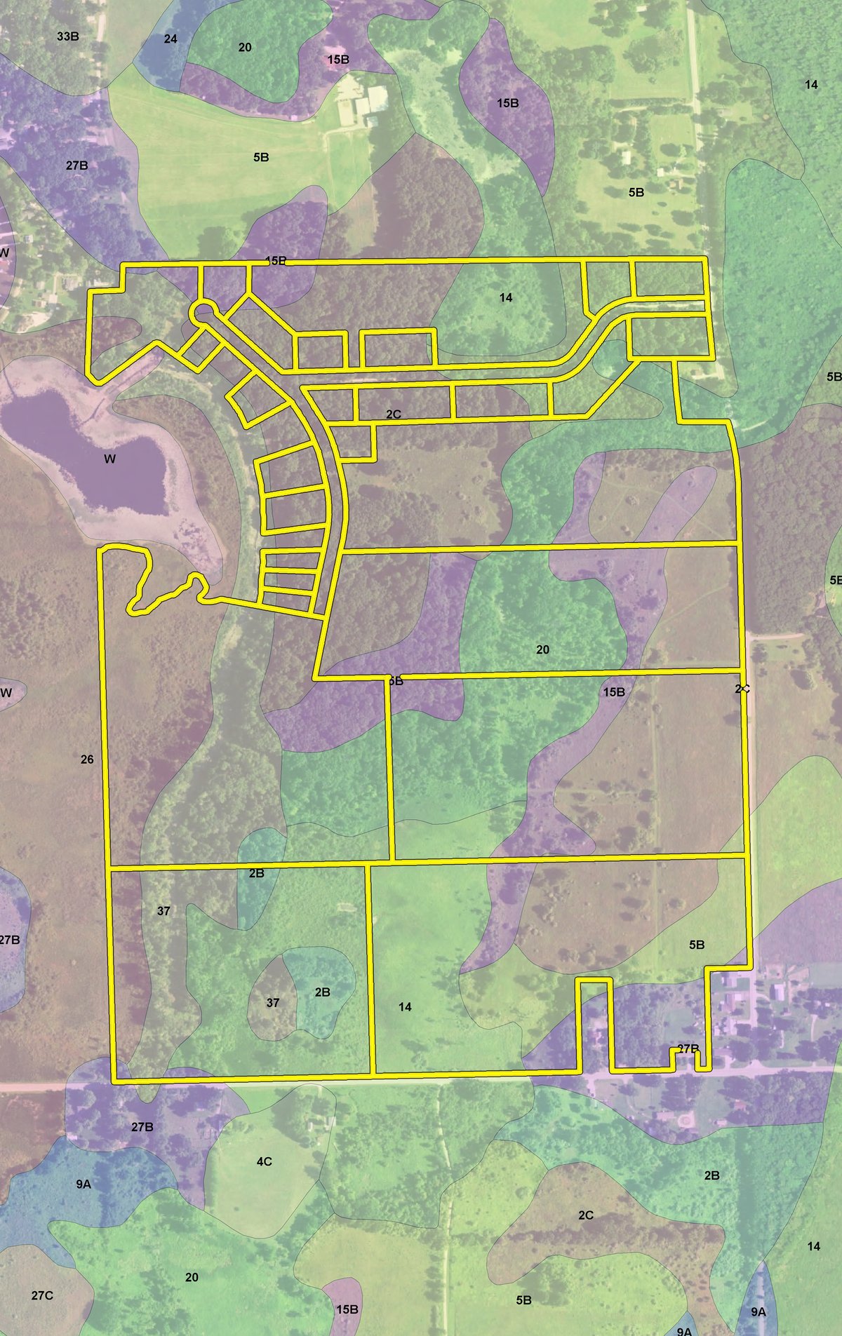 Soil map - ONCE IN A LIFETIME OPPORTUNITY AUCTION - 183+/- ACRES IN 27 TRACTS IN BRANCH COUNTY, MICHIGAN