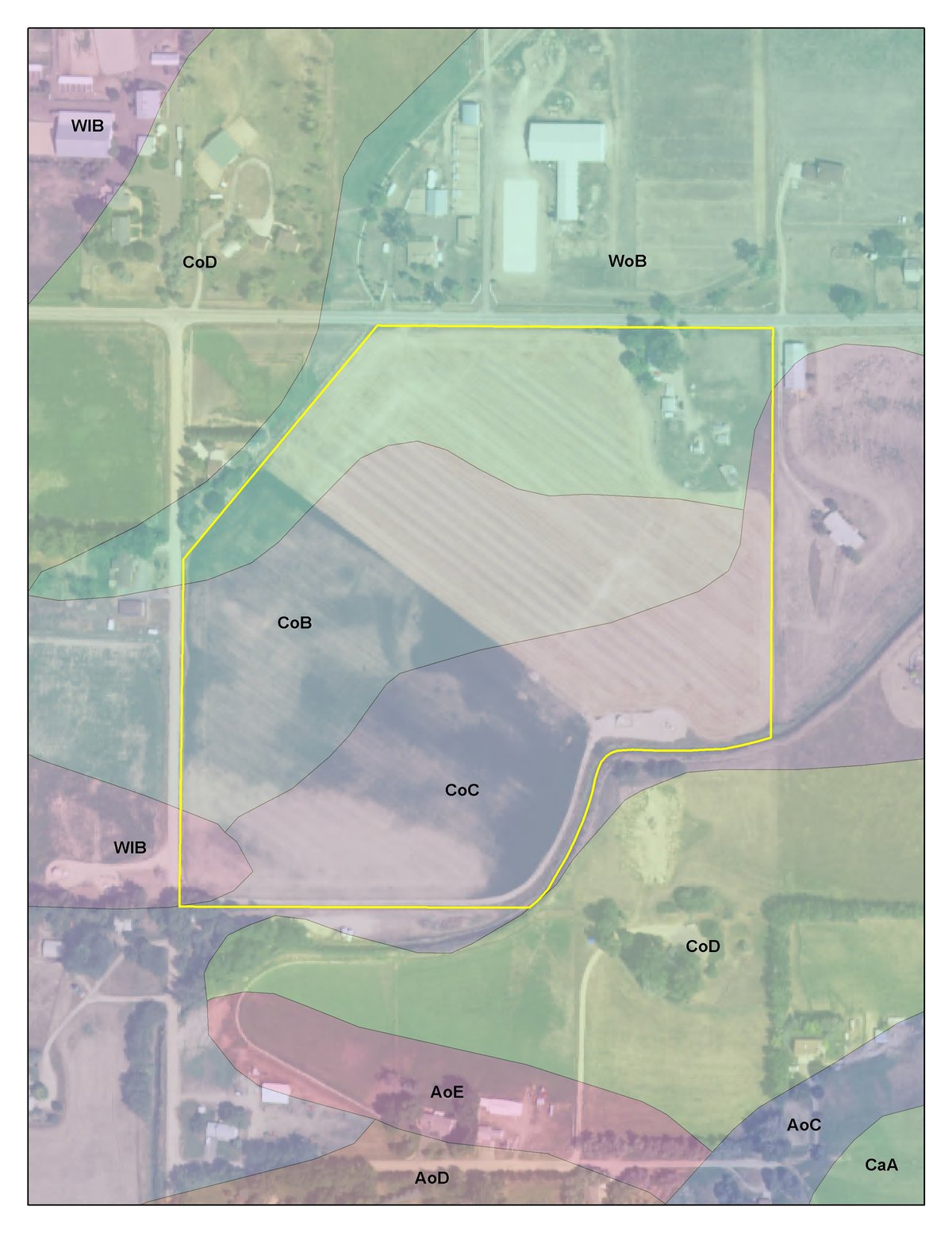 Soil map - LAND & WATER RIGHTS AUCTION - 33+/- ACRES & 67 WATER UNITS/SHARES IN 26 TRACTS IN BOULDER COUNTY, CO