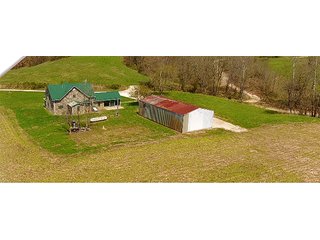 Tract 17 - Stone Home - REAL ESTATE AUCTION - 1,013 ACRES IN 21 TRACTS IN MARTIN COUNTY, INDIANA