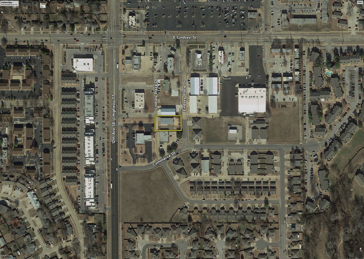 Tract map - SEALED BID AUCTION - 3,600 SQ. FT. COMMERCIAL BUILDING IN NORMAN, OKLAHOMA