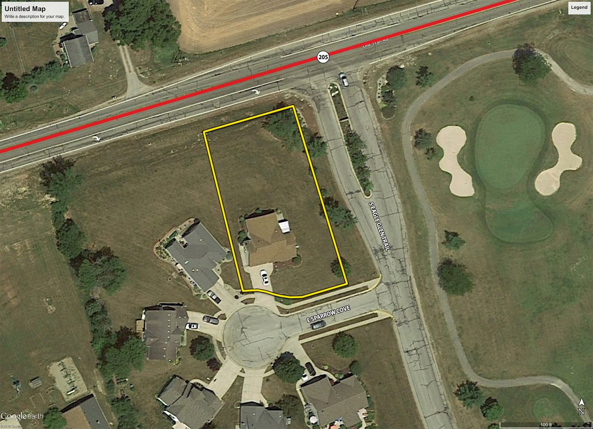 Area map - REAL ESTATE AUCTION IN WHITLEY COUNTY, INDIANA