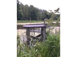 Pond on a farm in Noble County, Indiana - REAL ESTATE AUCTION - 70+/- ACRES OFFERED IN 3 TRACTS IN NOBLE COUNTY, INDIANA