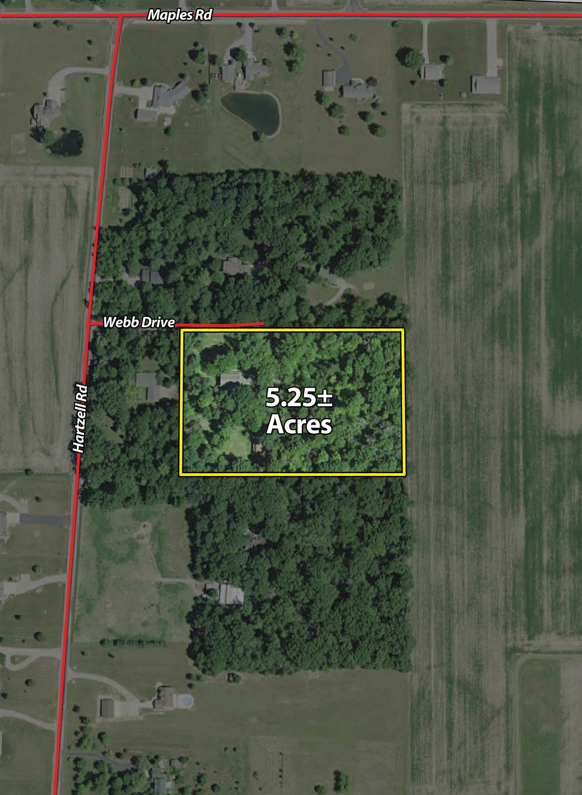 Tract map - PERSONAL PROPERTY AUCTION IN ALLEN COUNTY, INDIANA