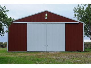 Barn in Van Buren County, Michigan - LAND AUCTION - 300+/- ACRES SPECIALTY CROP - GRAPES AND HOPS - OFFERED IN 8 TRACTS IN VAN BUREN COUNTY, MICHIGAN
