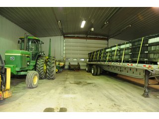 Barn in Van Buren County, Michigan - LAND AUCTION - 300+/- ACRES SPECIALTY CROP - GRAPES AND HOPS - OFFERED IN 8 TRACTS IN VAN BUREN COUNTY, MICHIGAN