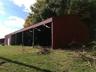 Barn on a farm in LaGrange County, Indiana - LAND AUCTION - 160+/- ACRES OFFERED IN 9 TRACTS IN LAGRANGE COUNTY, INDIANA