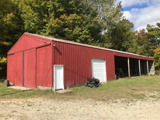 Tract 1 - Barn on a farm in LaGrange County, Indiana - LAND AUCTION - 160+/- ACRES OFFERED IN 9 TRACTS IN LAGRANGE COUNTY, INDIANA