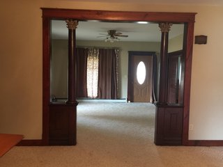 <b>OPEN HOUSE: Thursday December 12, 2 -4 pm</b>
Country living at its best.  This 1,751 sq. ft. home with 3 bedrooms and 2 full baths sits on a beautiful setting of 2.5 acres; open fields and woods are nearby for a view that is indescribable.  The home has a front and side porch with a swing, propane fired hot water heat, separate bedrooms, mud room, vinyl siding, attached 1 car garage and a basement.

<b>1,751 sq, ft. older home on 2.5 Acres
3 bdrm, 2 bath 
Hot Water Heat 
Vinyl Siding
3 Out Buildings.
Attached 1 Car Garage</b> - REAL ESTATE FOR SALE - 1,751 SQ. FT. HOME ON 2.5 ACRES