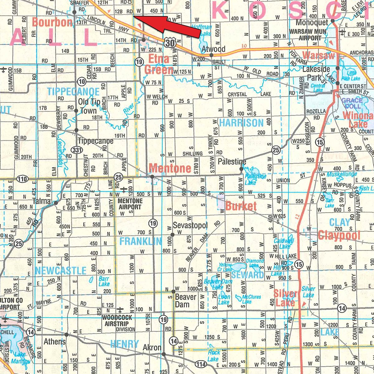 Area map - TIMED ONLINE ONLY PERSONAL PROPERTY AUCTION