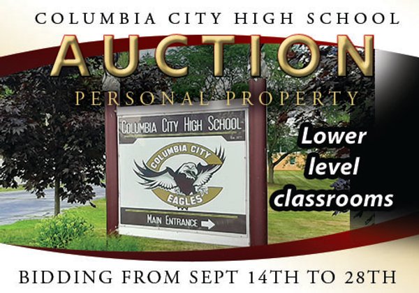 TIMED/ONLINE ONLY PORTION - CCHS PERSONAL PROPERTY AUCTION IN WHITLEY COUNTY, INDIANA