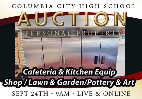 LIVE/ONLINE - CCHS PERSONAL PROPERTY AUCTION IN WHITLEY COUNTY, INDIANA