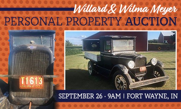PERSONAL PROPERTY AUCTION IN ALLEN COUNTY, INDIANA